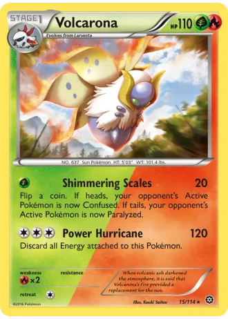 Volcarona (League Challenge 4th Place) #15 — Steam Siege