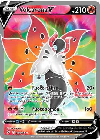 Volcarona V #170 — Evoluzioni Eteree