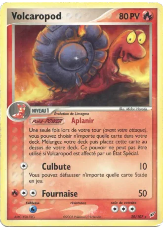 Volcaropod #20/107 — EX Deoxys