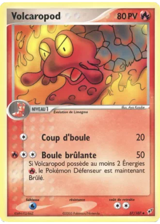 Volcaropod #37/107 — EX Deoxys