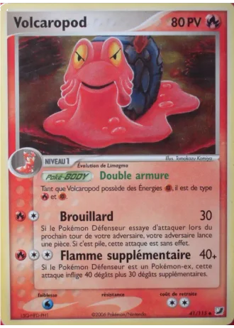 Volcaropod #41/115 — EX Forces Cachées