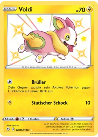 Voldi SV039/122 — Schillernde Schatzkammer (Glänzendes Schicksal)