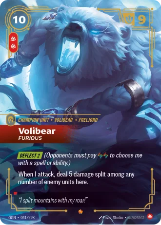 Volibear, Furious #041/298 — Origins