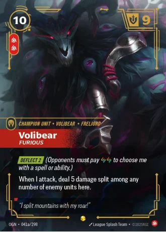 Volibear, Furious #041a/298 — Origins