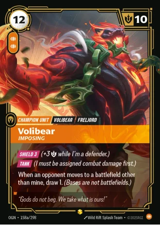Volibear, Imposing #158a/298 — Origins