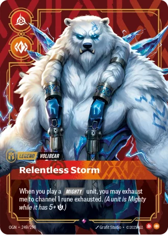 Volibear, Relentless Storm #249/298 — Origins
