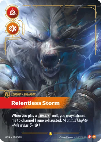 Volibear, Relentless Storm #300/298 — Origins