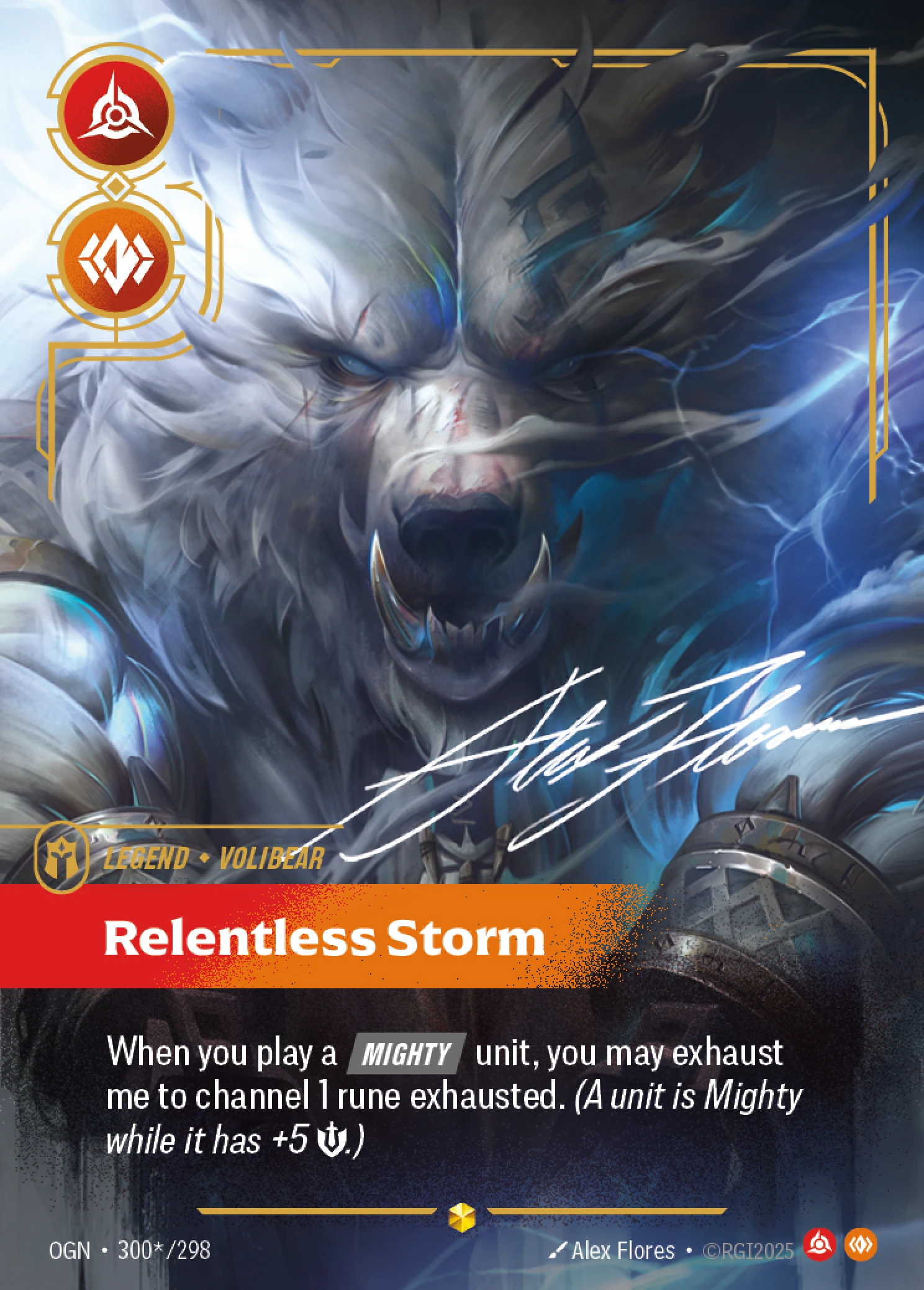 Volibear, Relentless Storm #300s — Origins