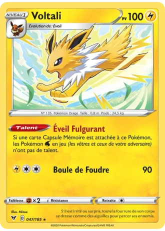 Voltali #47/185 — Voltage Éclatant