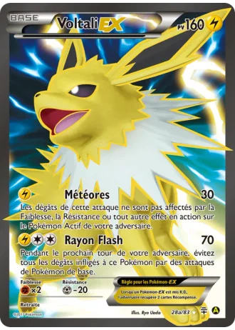 Voltali EX #28 — Générations