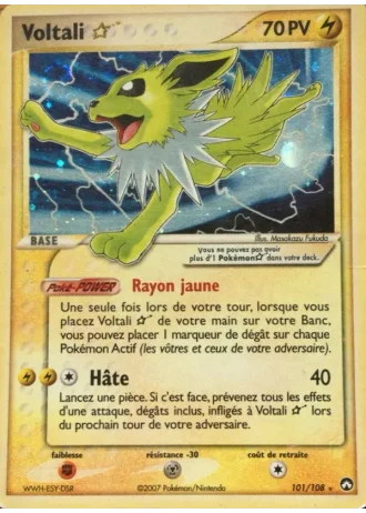 Voltali Gold Star #101 — EX Gardiens du Pouvoir