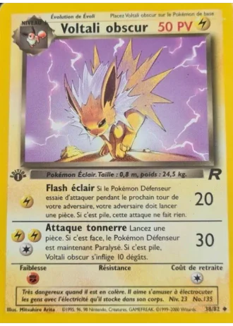 Voltali obscur #38/82 — Team Rocket