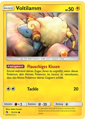 Voltilamm #75/214 — Echo des Donners