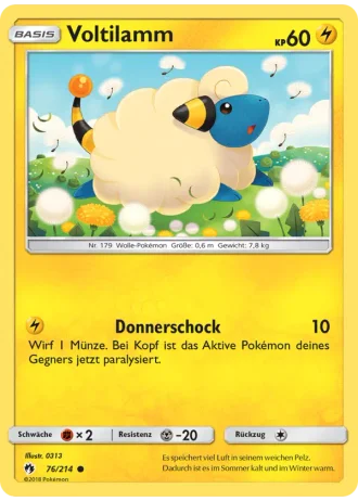 Voltilamm #76/214 — Echo des Donners