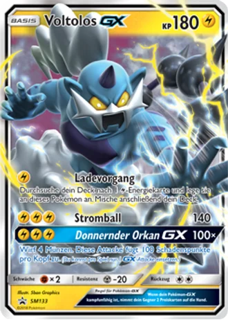 Voltolos GX SM133 — Sonne & Mond Promos
