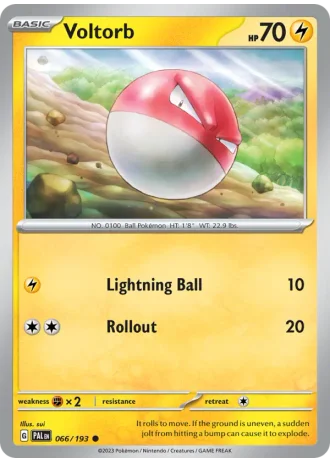 Voltorb #066/193 — Paldea Evolved