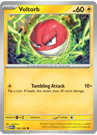 Voltorb #100/165 — 151