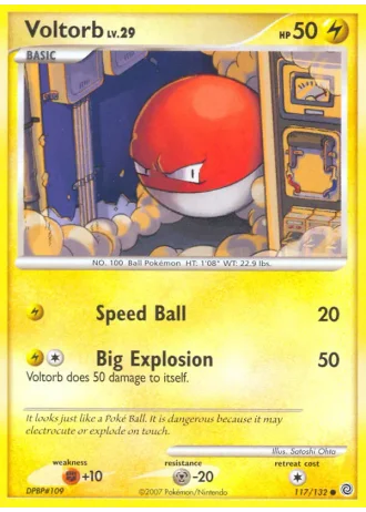 Voltorb #117/132 — Secret Wonders