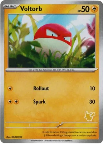Voltorb #21 — My First Battle