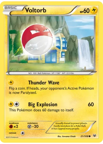Voltorb #21 — Roaring Skies