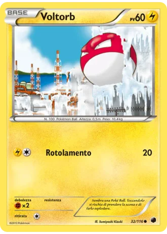 Voltorb #32/116 — Glaciazione Plasma