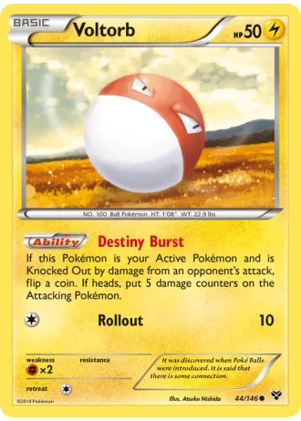 Voltorb #44/146 — XY
