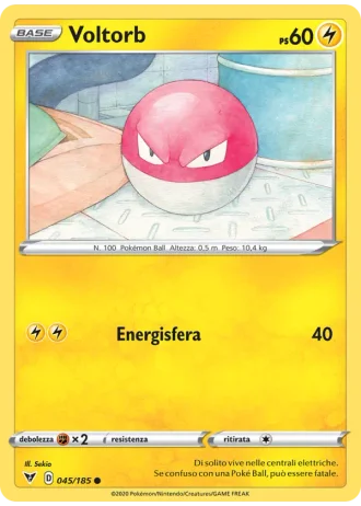 Voltorb #45 — Voltaggio Sfolgorante
