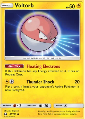 Voltorb #47 — Celestial Storm