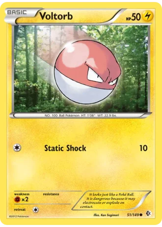 Voltorb #51/149 — Boundaries Crossed