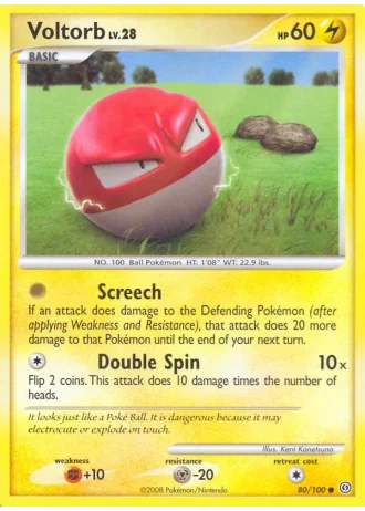 Voltorb #80/100 — Fronte di Tempesta