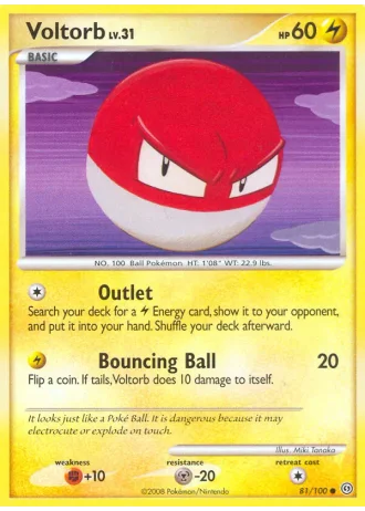 Voltorb #81/100 — Fronte di Tempesta