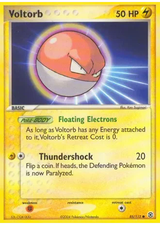 Voltorb #85/112 — FireRed & LeafGreen