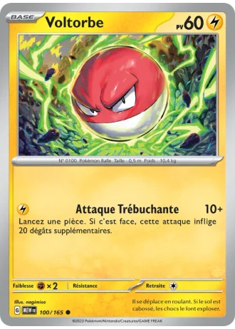 Voltorbe #100/165 — 151
