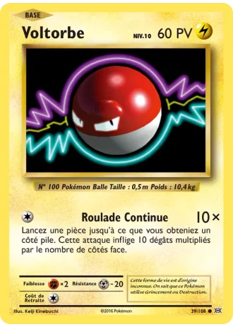 Voltorbe #39/108 — Évolutions
