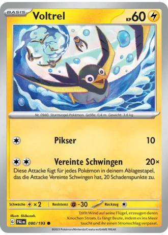 Voltrel #080/193 — Entwicklungen in Paldea