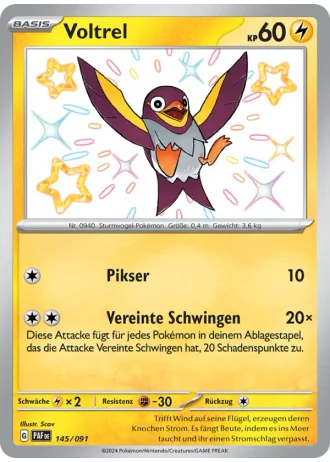 Voltrel #145/91 — Paldeas Schicksale