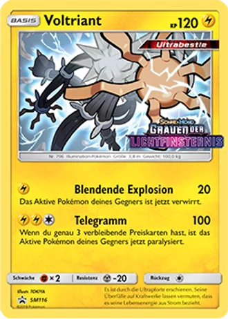 Voltriant SM116 — Sonne & Mond Promos