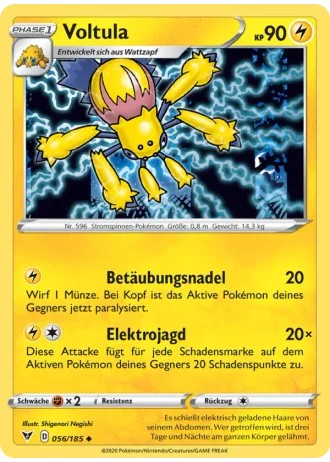 Voltula #56/185 — Farbenschock