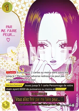 Vous allez finir par me faire peur... ♡ (OP14-118) (Alternative Art) — Les Sept de la Mer d'Azur (OP14-EB04)