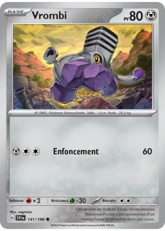 Vrombi #141/198 — Écarlate et Violet