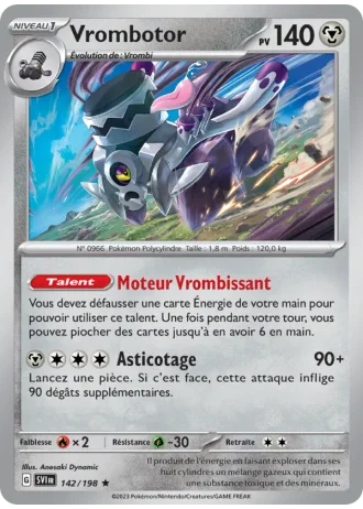 Vrombotor #142/198 — Écarlate et Violet