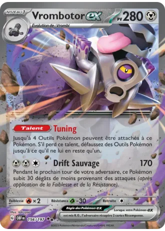 Vrombotor ex #156/197 — Flammes Obsidiennes