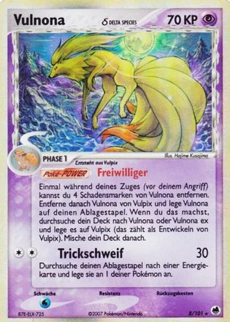 Vulnona #8/101 — EX Dragon Frontiers