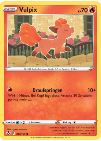 Vulpix #017 — Silberne Sturmwinde