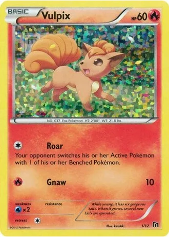 Vulpix #1 — McDonald's Collection 2016