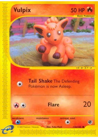 Vulpix #136 — Expedition Base Set
