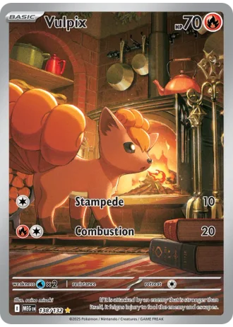 Vulpix #138/132 — Mega Evolution