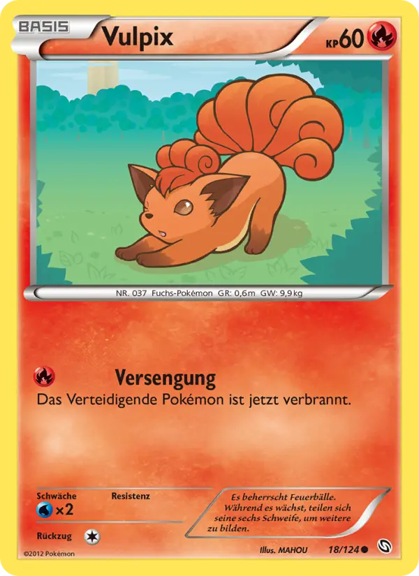 Vulpix #18 — Hoheit der Drachen