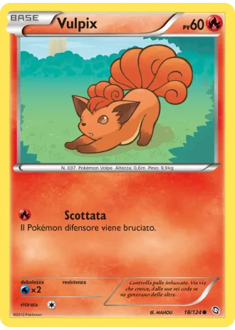 Vulpix #18 — Stirpe dei Draghi