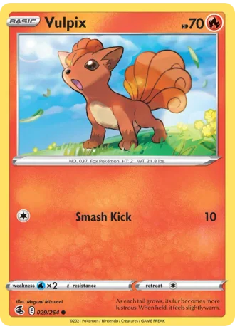 Vulpix #29 — Fusion Strike